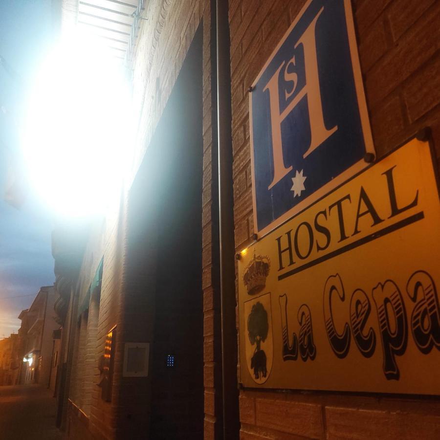 Hostal La Cepa Aldeanueva de Ebro Buitenkant foto